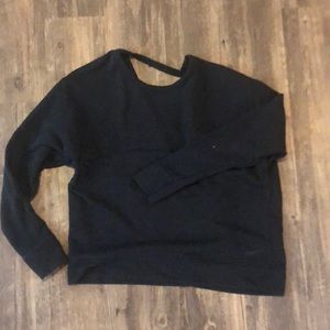 Nike sweatshirt with open back